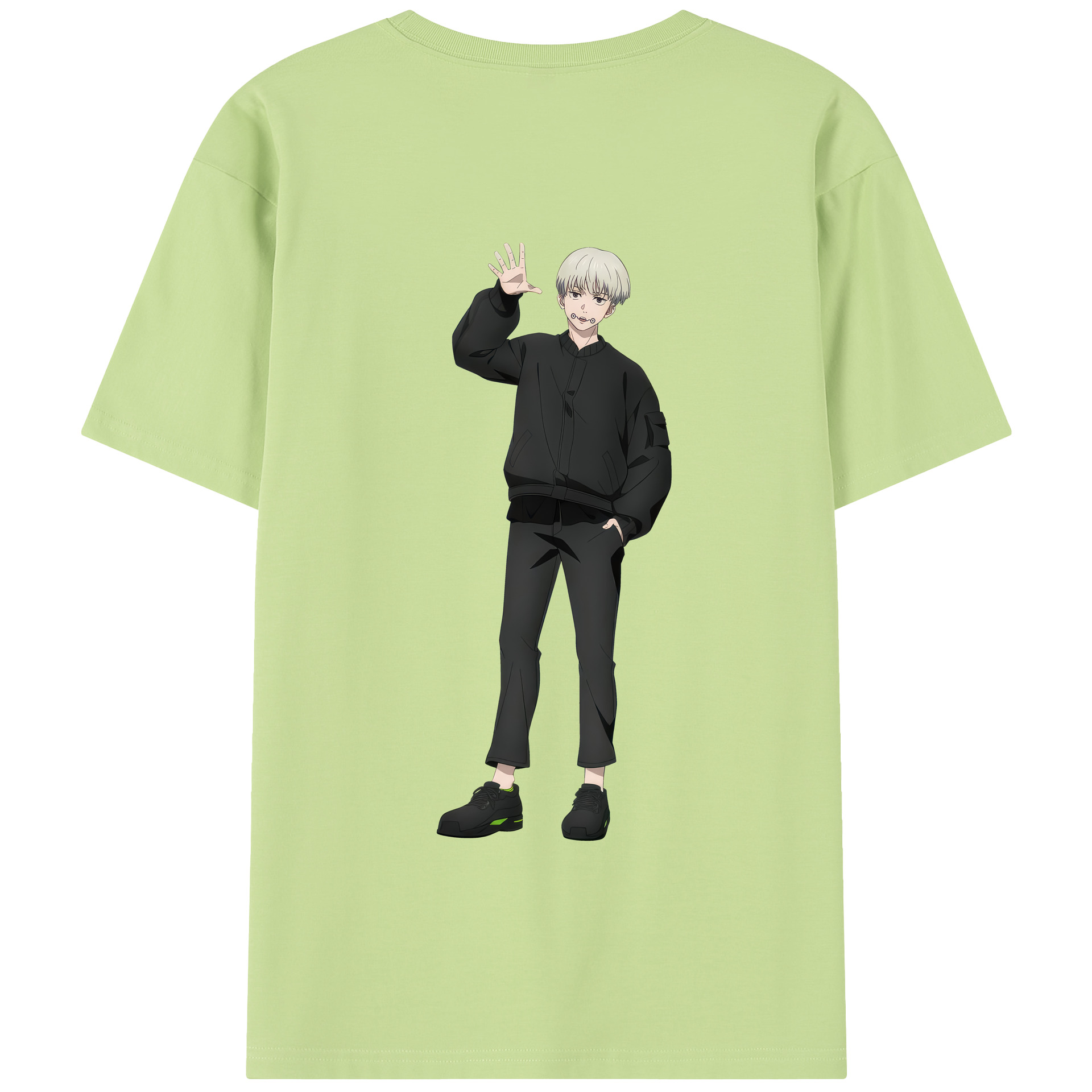 （画像用） 呪術廻戦 Jujutsu Kaisen 綿100％半袖Tシャツ（背面プリント）